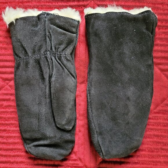 Leather Mittens ~ Child Size - Picture 1 of 2